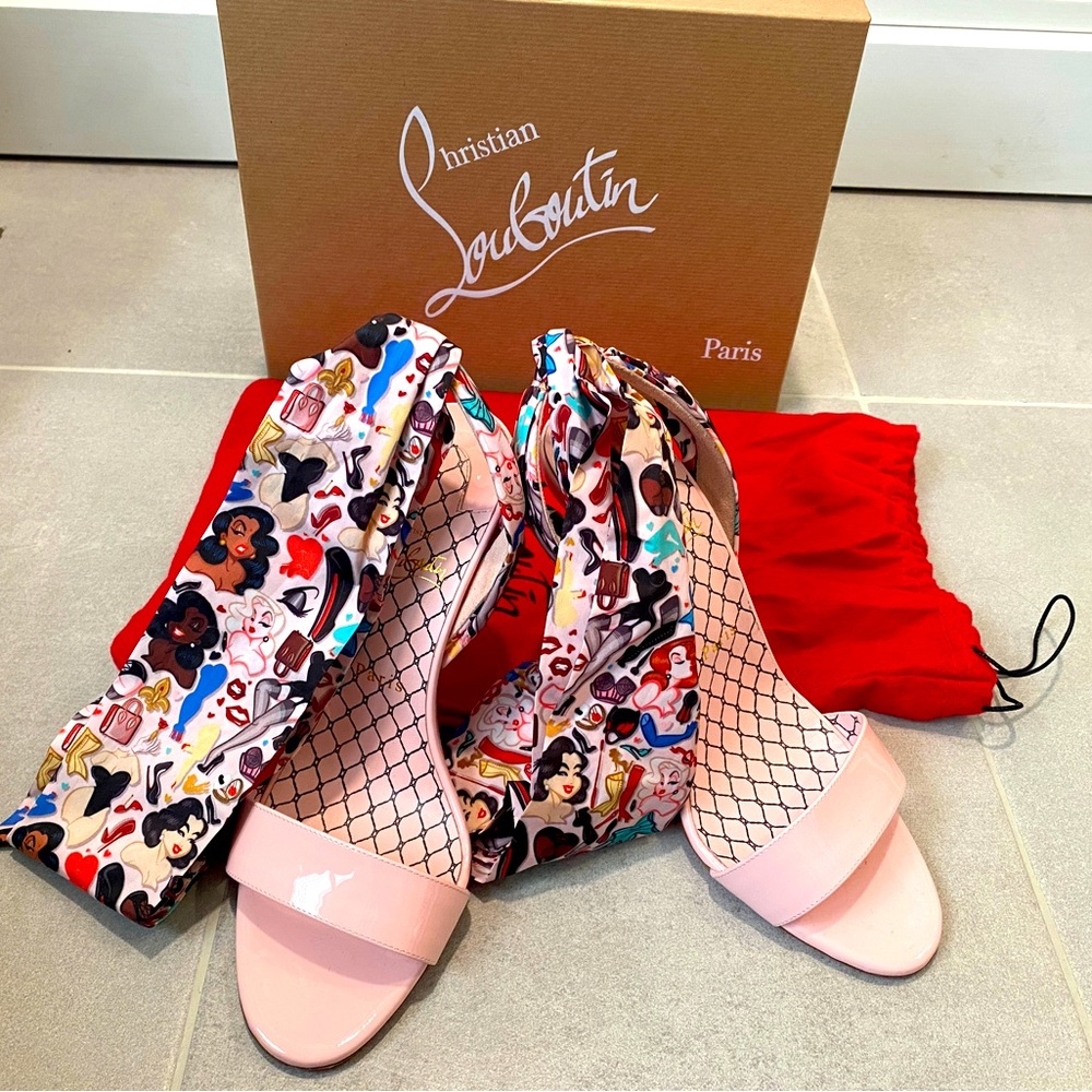 Christian Louboutin Fetish du Desert 100 heels